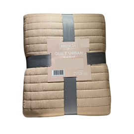 Cubrecama Quilt  King Size Urban Beige