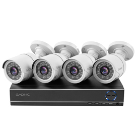 Cámaras De Seguridad + Dvr  X4 Interior / Exterior I...