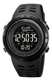 Reloj Digital  2070 . Black  White