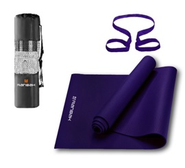 Colchoneta Mat Yoga Caucho Nbr 10Mm  732 Bolso+Corre...