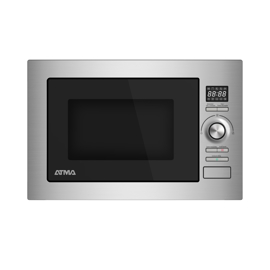 Microondas BuiltIn  Digital Inox 25 Litros 900W