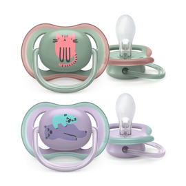 Chupete Philips Avent Ultra Air SCF085/18 6-18 meses x 2un - AVENT  ACCESORIOS BEBE - Megatone