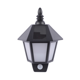 Farol Led Solar Con Sensor De Movimiento Luz Calida