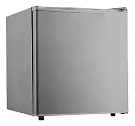 Heladera Minibar  Congelador 50 Litros Color Plata