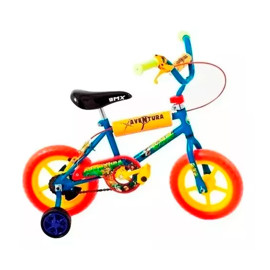 Bicicleta Infantil Infantil  Bic83ch R12 Color Azul/...