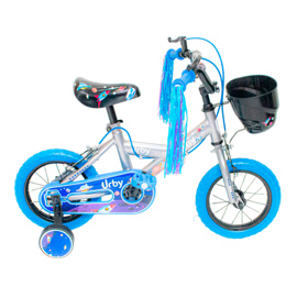 Bicicleta Infantil Rodado 12 Urby Azul Niños 7124