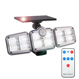 Reflector Led Solar 122  Dlds14 Luz Fría + Control R...