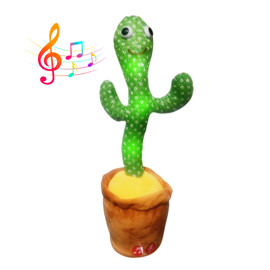 Peluche De Cactus Bailarín  Juguete Educativo Canta ...