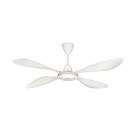 Ventilador De Techo Axel Ax-vt4sl Blanco Con 4 Palas De Metal, 1.2 m De Diámetro 220 v