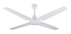 Ventilador De Techo Liliana Vthb104 Blanco 4 Palas De  Metal