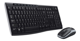 Kit Teclado + Mouse Inalambrico  Mk270 Usb Combo Gti...