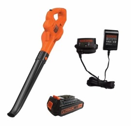 Soplador De Hojas Inalambrico Black Decker Lsw221 20...