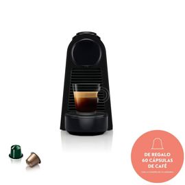 Cafetera Nespresso Essenza Mini Negra con Sistema de Cápsulas