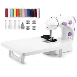 Máquina De Coser  Sw2000 Pro Hogareña Portátil Con M...