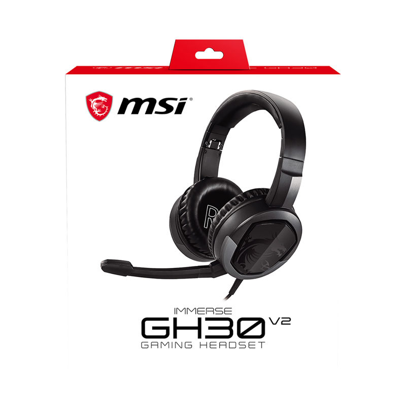 Auriculares MSI Immerse GH30 V2 MSI AURICULARES Megatone