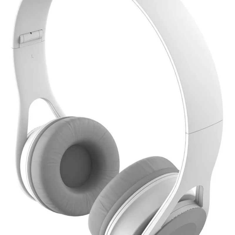 Auriculares Vincha Plegable Manos Libres Aiwa Ava 102 Blanco