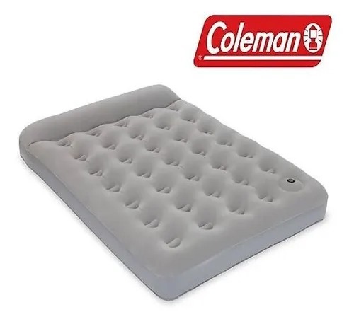 Colchón Camping Azul Queen C/Inflador (203X152X22Cm) Bestway