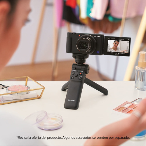Cámara digital Sony ZV-1 para creadores de contenido, vlogging y