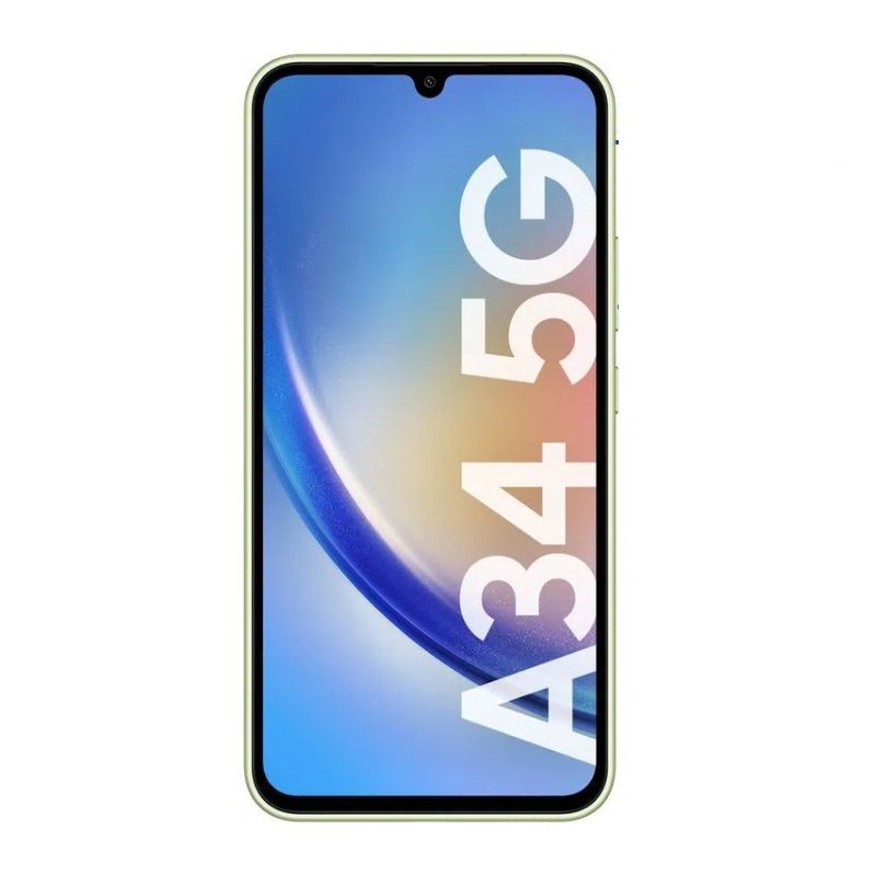 CELULAR SAMSUNG GALAXY A34 VERDE CLARO 66 OCORE 6128GB 4813MP