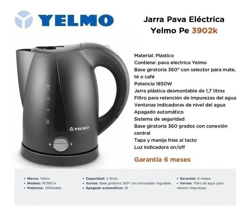 Pava electrica Yelmo