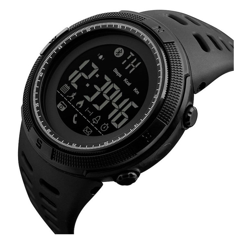 Reloj Smartwatch Tactico Militar Bluetooth Ex16 Sumergible Deportivo Negro  - NICTOM SMART FITNESS WATCH - Megatone