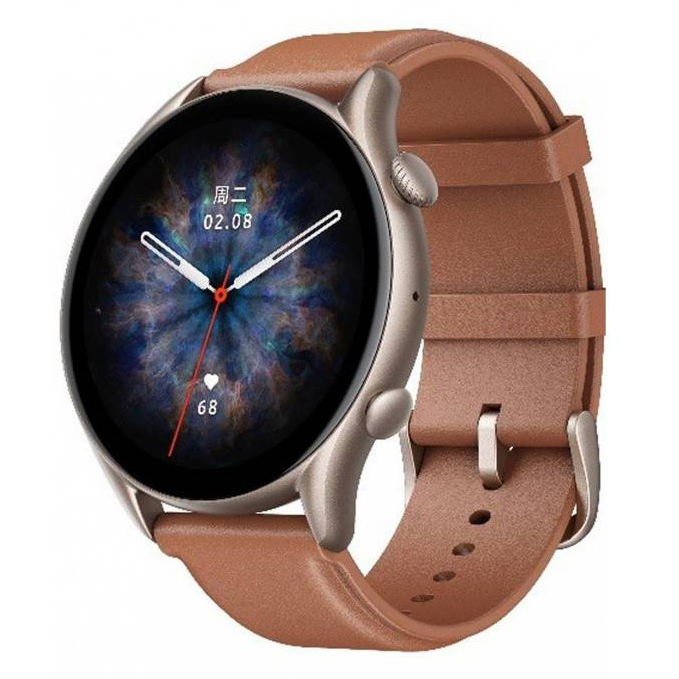 Reloj Inteligente Smartwatch Amazfit Gtr 4 Marron Sumergible Gps