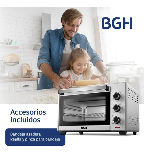 Horno Eléctrico Bgh 30 Litros Bhe30m19n - BGH HORNOS ELECTRICOS - Megatone