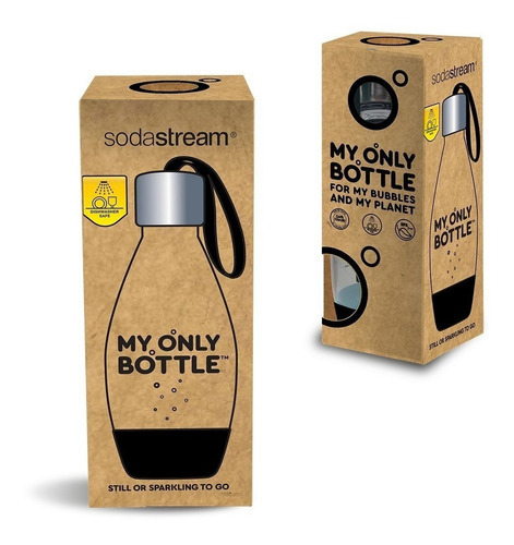 Botella Sodastream – My Only Bottle 500ml – NEGRA