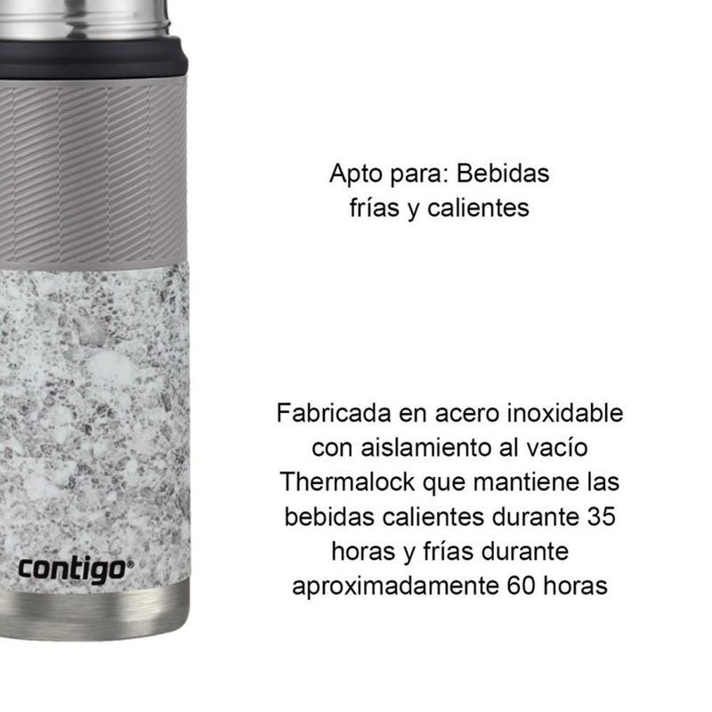 Stainless Steel Thermo Bottle by Contigo - Termo Para Mate Contigo
