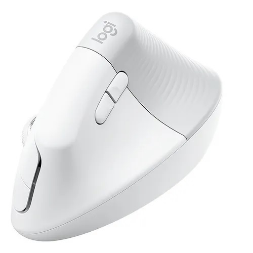 Mouse Logitech Lift Vertical Wireless Oficina - Blanco LOGITECH