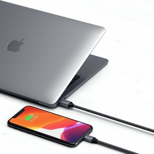 Cable iPhone iPad Carga Rápida Usb-c A Lightning 29w 1.8 Mt - SATECHI ACC  COMPUTACION - Megatone