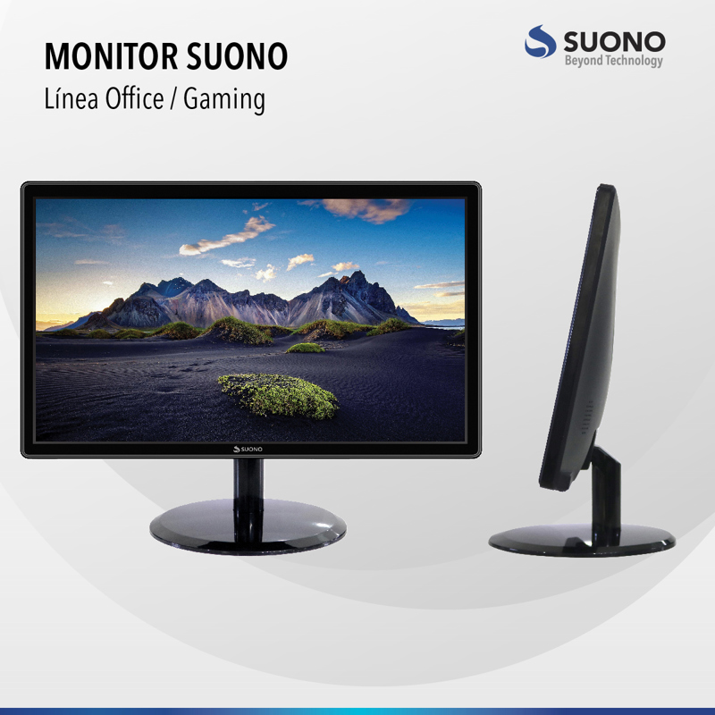 Monitor Suono Pantalla Led 24 Pulgadas Fhd SNMO-1000