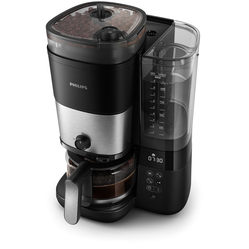 Cafetera Grind Brew Philips Hd7900 50 Con Molinillo Integrado PHILIPS CAFETERAS Megatone