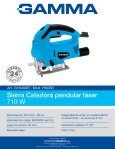 Sierra Caladora Pendular Láser 710W - G1940AR