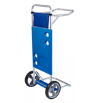 Carrito Mesa Plegable Porta Sillas Aluminio Mor 2495 Azul