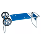 Carrito Mesa Plegable Porta Sillas Aluminio Mor 2495 Azul