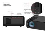 Proyector Gadnic Luminous Pro 6200 Lúmens Full HD Con Altavoz 