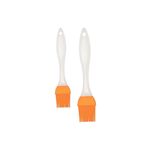 Set X2 Pinceles De Silicona Cocina Pasteleria Utensilio Naranja ...