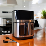 Freidora de Aire Sin Aceite Novohome 8.5L 10 Funciones 1700W