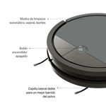 Aspiradora Robot Smart-Tek Ava Mini II Aspira y Trapea WIFI