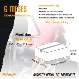 Ejercitador de Abdominales Athletic AT-16025 Regulable - ATHLETIC APARATOS  DE GIMNASIA - Megatone