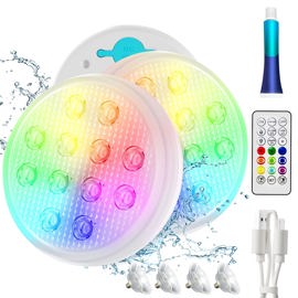 Luces Para Piscina  Led Sumergibles Recargables Ip68...