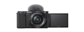 Cámara Digital Mirrorless Vlogger ApsC ZvE10 + Lente...