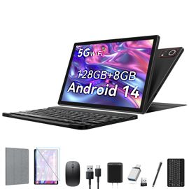 Tableta  2025 Android 14 10.1 Pulgadas De 8 Gb+128 Gb+1 Tb 5G Wifi