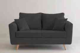 Sillon 2 Cuerpos Chipre Gris Oscuro 