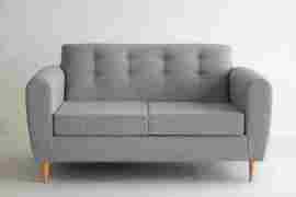 Sillon 2 Cuerpos Singapur  Lino Gris Claro 