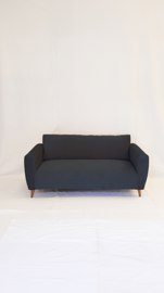 Sillon 3 Cuerpos Malawi Pana Gris Oscuro 