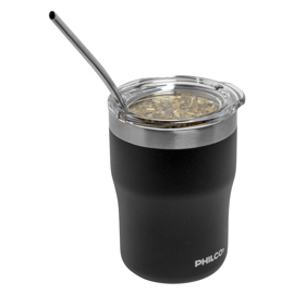 Mate Y Vaso Térmico Inoxidable 300Ml  Mt300php    