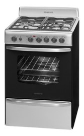 Cocina A Gas Longvie 19501x 56cm Inox Encendido Una Mano