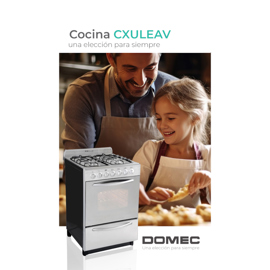 Cocina  Cxuleav Reflex, Multigas, 56 Cms, Luz, Encen...